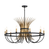Mid. Chandeliers Candle by Kichler ( 12 | 52459BK Baile ) 