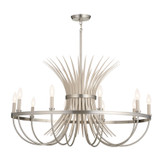 Mid. Chandeliers Candle by Kichler ( 12 | 52459NI Baile ) 