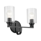 Bathroom Fixtures Two Lights by Kichler ( 12 | 55225BKFLU Gioe ) 