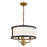 Mid. Chandeliers Drum Shade by Kichler ( 12 | 52465NBR Heddle ) 