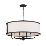 Mid. Chandeliers Drum Shade by Kichler ( 12 | 52466BKT Heddle ) 