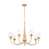 Mid. Chandeliers Glass Up by Kichler ( 12 | 52469WMP Melis ) 
