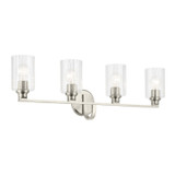 Bathroom Fixtures Four Lights by Kichler ( 12 | 55227NIFLU Gioe ) 