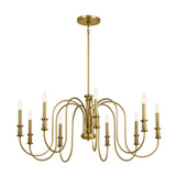Mid. Chandeliers Candle by Kichler ( 12 | 52471NBR Karthe ) 