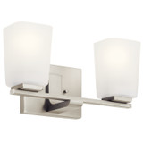 Bathroom Fixtures Two Lights by Kichler ( 12 | 55016NI Roehm ) 