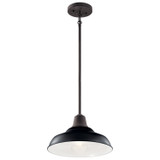 Exterior Hanging by Kichler ( 12 | 49992BK Pier ) 