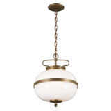 Pendants Glass Down by Kichler ( 12 | 52478CHZ Opal ) 