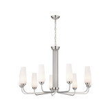 Mid. Chandeliers Glass Up by Kichler ( 12 | 52481PN Truby ) 
