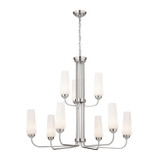 Mid. Chandeliers Glass Up by Kichler ( 12 | 52482PN Truby ) 