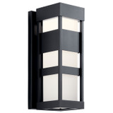 Exterior Wall Mt./Flush by Kichler ( 12 | 59036BKLED Ryler ) 