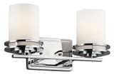 Bathroom Fixtures Two Lights by Kichler ( 12 | 5077CH Hendrik ) 