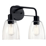 Bathroom Fixtures Two Lights by Kichler ( 12 | 55101BK Meller ) 