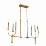 Linear/Island 4 Light + by Kichler ( 12 | 52495BNB Florence ) 