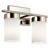 Bathroom Fixtures Two Lights by Kichler ( 12 | 55111PN Ciona ) 