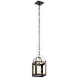 Mini Pendants Open Frame by Kichler ( 12 | 52030BKNBR Vath ) 