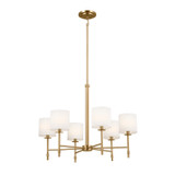 Mid. Chandeliers Drum Shade by Kichler ( 12 | 52500BNB Ali ) 