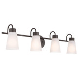 Bathroom Fixtures Four Lights by Kichler ( 12 | 55127OZ Erma ) 