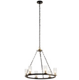 Mid. Chandeliers Glass Up by Kichler ( 12 | 52107OZ Mathias ) 