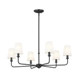 Mid. Chandeliers Candle by Kichler ( 12 | 52516BK Pallas ) 