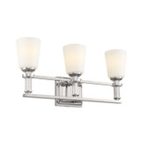 Bathroom Fixtures Three Lights by Kichler ( 12 | 55147PN Rosalind ) 