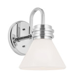 Sconces Single Glass by Kichler ( 12 | 55153CH Farum ) 