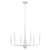 Mid. Chandeliers Candle by Kichler ( 12 | 52525WH Deela ) 