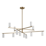 Large Chandeliers Metal Shade by Kichler ( 12 | 52533CPZWH Gala ) 