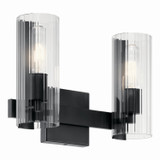 Bathroom Fixtures Two Lights by Kichler ( 12 | 55167BK Jemsa ) 