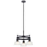 Mini Chandeliers Glass Shade by Kichler ( 12 | 52402BK Eastmont ) 