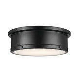 Flush Mounts Drum Shade by Kichler ( 12 | 52541BK Serca ) 