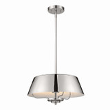 Semi-Flush Mts. Drum Shade by Kichler ( 12 | 52542PN Luella ) 