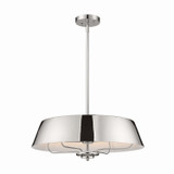 Semi-Flush Mts. Drum Shade by Kichler ( 12 | 52543PN Luella ) 