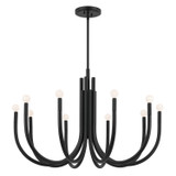Large Chandeliers Candle by Kichler ( 12 | 52551BK Odensa ) 