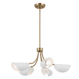 Mid. Chandeliers Candle by Kichler ( 12 | 52558CPZWH Arcus ) 