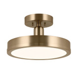 Semi-Flush Mts. Ring Shade/Halo by Kichler ( 12 | 52589CPZ Riu ) 