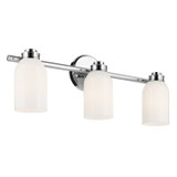Bathroom Fixtures Three Lights by Kichler ( 12 | 55202CH Shae ) 