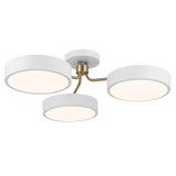 Semi-Flush Mts. Multi-port/Cluster by Kichler ( 12 | 52604WHCPZ Sago ) 