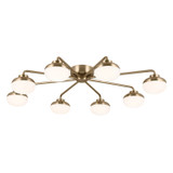 Semi-Flush Mts. Multi-port/Cluster by Kichler ( 12 | 52608CPZ Remy ) 