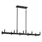 Linear/Island 4 Light + by Kichler ( 12 | 52614BK Erzo ) 
