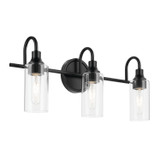 Bathroom Fixtures Three Lights by Kichler ( 12 | 55211BK Kavi ) 