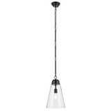 Mini Pendants Glass Down by Kichler ( 12 | 52661BKCLR Marsailli ) 