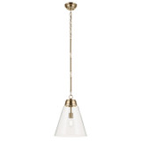 Pendants Glass Down by Kichler ( 12 | 52662CPZCLR Marsailli ) 