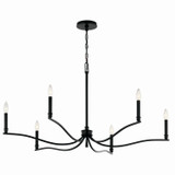 Large Chandeliers Candle by Kichler ( 12 | 52696BK Malene ) 