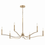 Large Chandeliers Candle by Kichler ( 12 | 52696CPZ Malene ) 