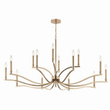 Large Chandeliers Candle by Kichler ( 12 | 52698CPZ Malene ) 