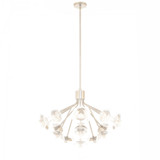 Large Chandeliers Glass Shade by Kichler ( 12 | 52702CPZCLR Silvarious ) 