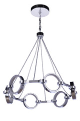 Mid. Chandeliers Ring/Halo by Craftmade ( 46 | 59326-CH-LED Context ) 