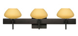 Bathroom Fixtures Three Lights by Besa ( 74 | 3SW-5410VM-BR-SQ Peri ) 