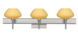 Bathroom Fixtures Three Lights by Besa ( 74 | 3SW-5410VM-SN-SQ Peri ) 