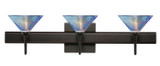 Bathroom Fixtures Three Lights by Besa ( 74 | 3SW-550493-BR-SQ Kona ) 